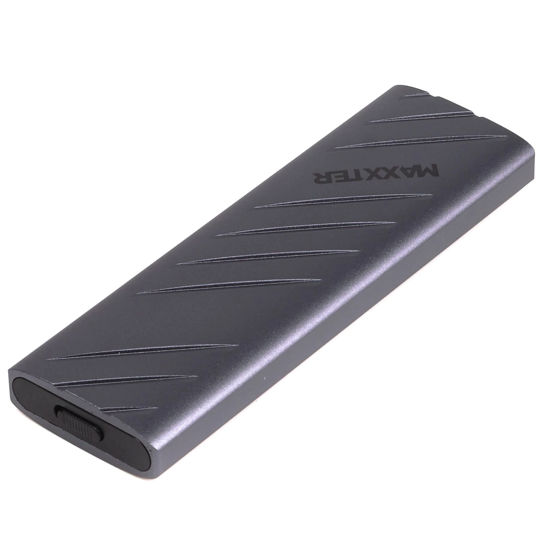 Maxxter M.2 NVMe PCIe, USB 3.2 Type-C, Metal, Black (EHDE-2280S-01) (UA)