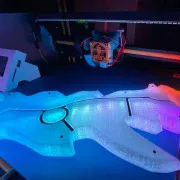 Пластик для 3D-принтера AzureFilm PETG Transparent 1,75mm 2,1kg (FG471-0000) (UA)