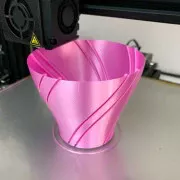 Пластик для 3D-принтера AzureFilm PLA SILK 1,75mm 1kg Princes Gleam/Pink (FL171-4010) (UA)