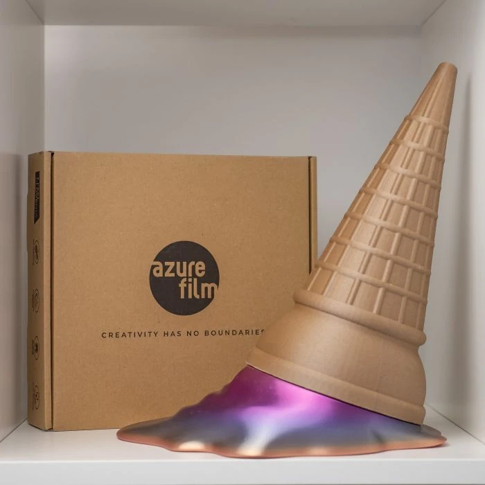 Пластик для 3D-принтера AzureFilm PLA SILK 1,75mm 1kg Rainbow Candy (FL171-3461) (UA)