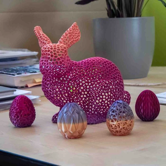 Пластик для 3D-принтера AzureFilm PLA SILK 1,75mm 1kg Rainbow Candy (FL171-3461) (UA)