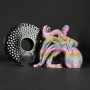 Пластик для 3D-принтера AzureFilm PLA SILK 1,75mm 1kg Rainbow Tropicana (FL171-2463) (UA)