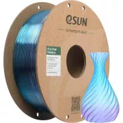 Пластик для 3D-принтера eSUN PLA Clear Rainbow 1,75mm 1kg PURPLE BLUE CYAN (PLA-CLRB175RB-ZUCY1P1) (UA)