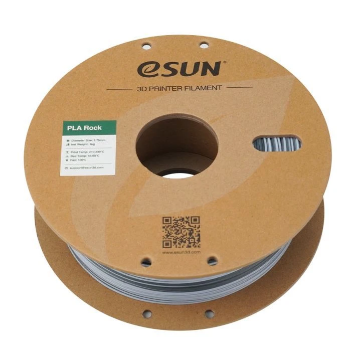 Пластик для 3D-принтера eSUN PLA Rock 1,75mm 1kg LIMESTONE (PLA-ROCK175O-LR1P1) (UA)