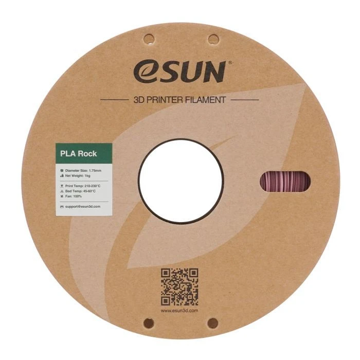Пластик для 3D-принтера eSUN PLA Rock 1,75mm 1kg QUARTZITE (PLA-ROCK75O-QT1P1) (UA)