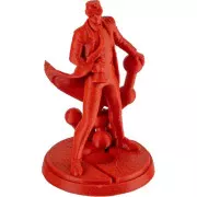 Пластик для 3D-принтера Polymaker ASA 1,75mm GALAXY RED 1kg (PF01035) (UA)