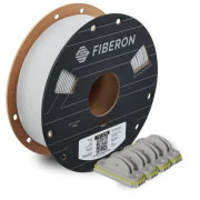 Пластик для 3D-принтера Polymaker Fiberon PET-GF15 1,75mm 0,5kg СВІТЛО-СІРИЙ (FL02004) (UA)