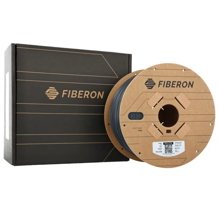 Пластик для 3D-принтера Polymaker Fiberon PPS-CF10 1,75mm 3kg ЧОРНИЙ (FM01002) (UA)