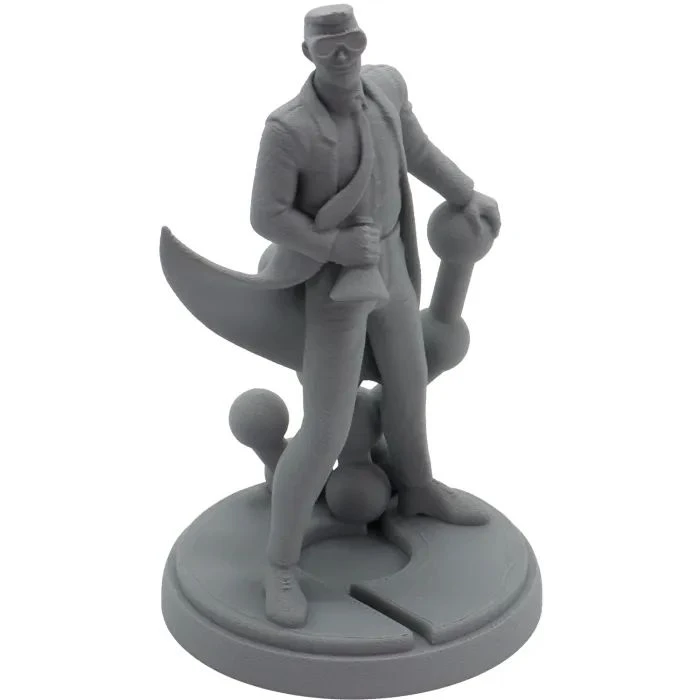 Пластик для 3D-принтера Polymaker HT-PLA-GF 1,75mm 1kg СІРИЙ (PA18003) (UA)