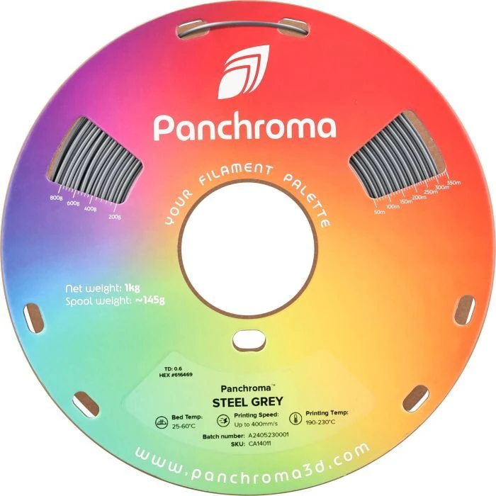 Пластик для 3D-принтера Polymaker PANCHROMA CoPE 1,75mm 1kg STEEL GREY (CA14011) (UA)