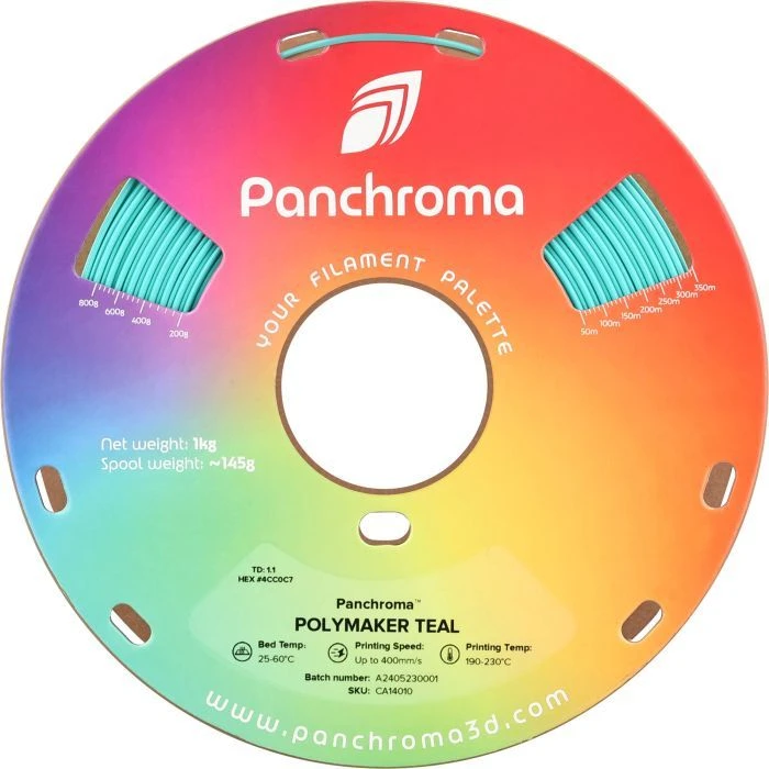 Пластик для 3D-принтера Polymaker PANCHROMA CoPE 1,75мм 1кг TEAL (CA14010) (UA)