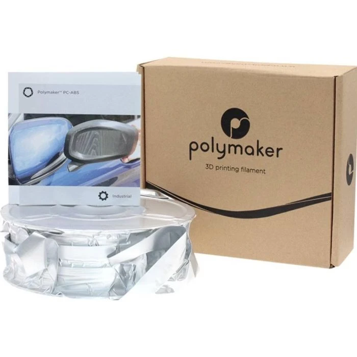 Пластик для 3D-принтера Polymaker PC-ABS 1,75mm 1kg WHITE (PC04002) (UA)