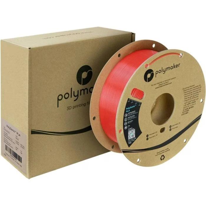 Пластик для 3D-принтера Polymaker PLA HIGH SPEED 1,75mm ЧЕРВОНИЙ 1kg (PA12005) (UA)