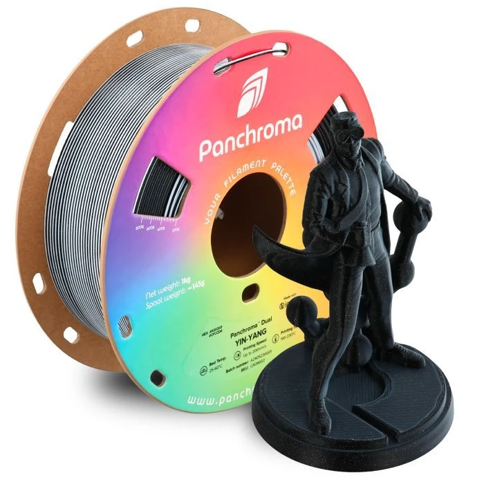 Пластик для 3D-принтера Polymaker PLA PANCHROMA DUAL 1,75mm 1kg YIN-YANG (CA09002) (UA)