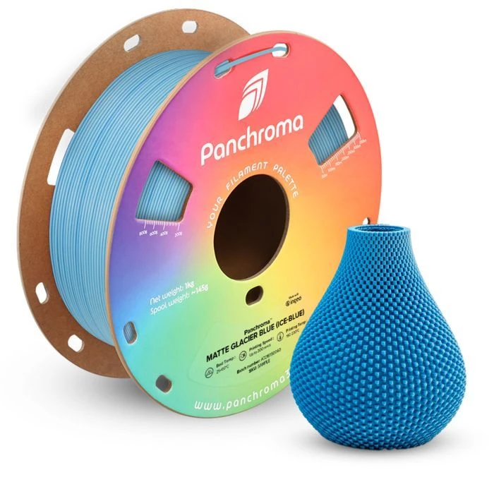 Пластик для 3D-принтера Polymaker PLA PANCHROMA DUAL MATTE 1,75mm 1kg GLACIER BLUE (CA04047) (UA)