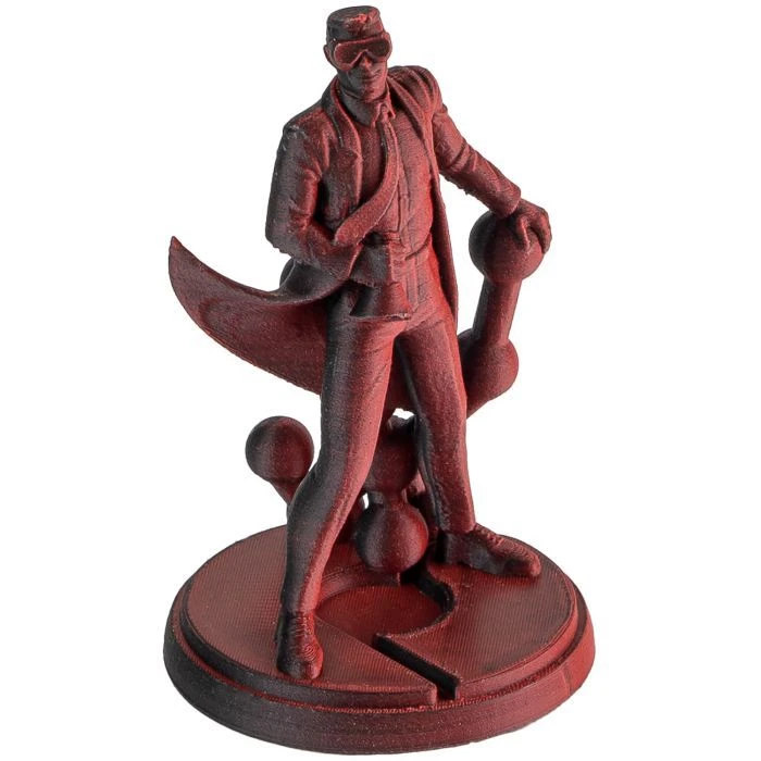 Пластик для 3D-принтера Polymaker PLA PANCHROMA DUAL MATTE 1,75mm 1kg SHADOW RED (CA04051) (UA)