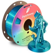 Пластик для 3D-принтера Polymaker PLA PANCHROMA DUAL SILK 1,75mm 1kg Синьо-зелений (CA03025) (UA)