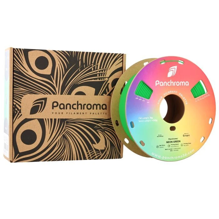 Пластик для 3D-принтера Polymaker PLA PANCHROMA NEON 1,75mm 1kg ЗЕЛЕНИЙ (CA02006) (UA)
