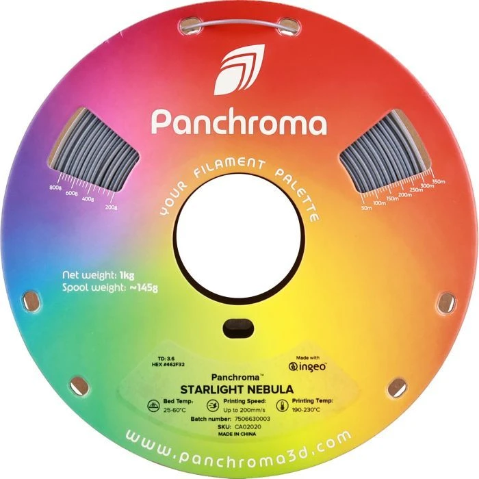 Пластик для 3D-принтера Polymaker PLA PANCHROMA STARLIGHT 1,75mm 1kg NEBULA (CA02020) (UA)