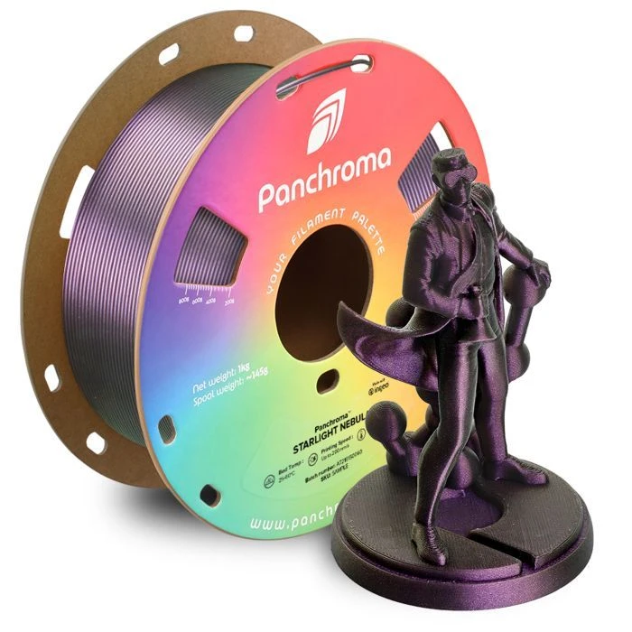 Пластик для 3D-принтера Polymaker PLA PANCHROMA STARLIGHT 1,75mm 1kg NEBULA (CA02020) (UA)