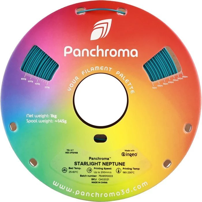 Пластик для 3D-принтера Polymaker PLA PANCHROMA STARLIGHT 1,75mm 1kg NEPTUNE (CA02021) (UA)