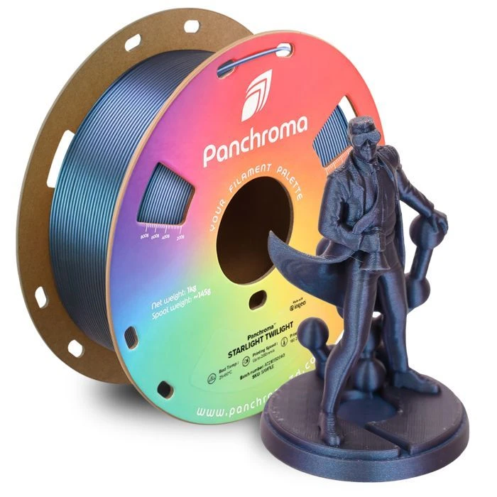 Пластик для 3D-принтера Polymaker PLA PANCHROMA STARLIGHT 1,75mm 1kg TWILIGHT (CA02022) (UA)