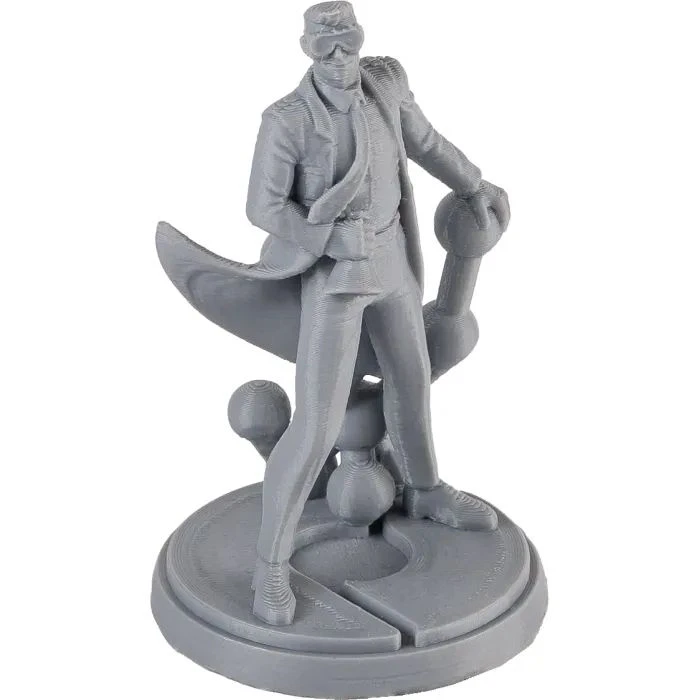 Пластик для 3D-принтера Polymaker PLA POLYLITE PRO 1,75mm 1kg СІРИЙ (PA07003) (UA)