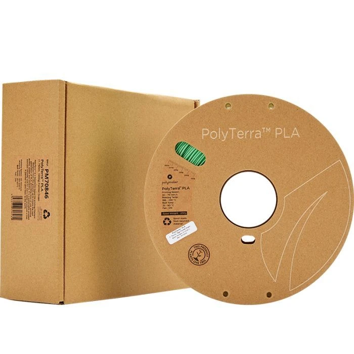Пластик для 3D-принтера Polymaker PLA PolyTerra 1,75mm 1kg FORREST GREEN (PM70846) (UA)