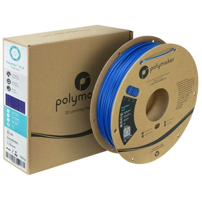 Пластик для 3D-принтера Polymaker TOUGH PLA 1,75mm 0,75kg СИНІЙ (PA06005) (UA)