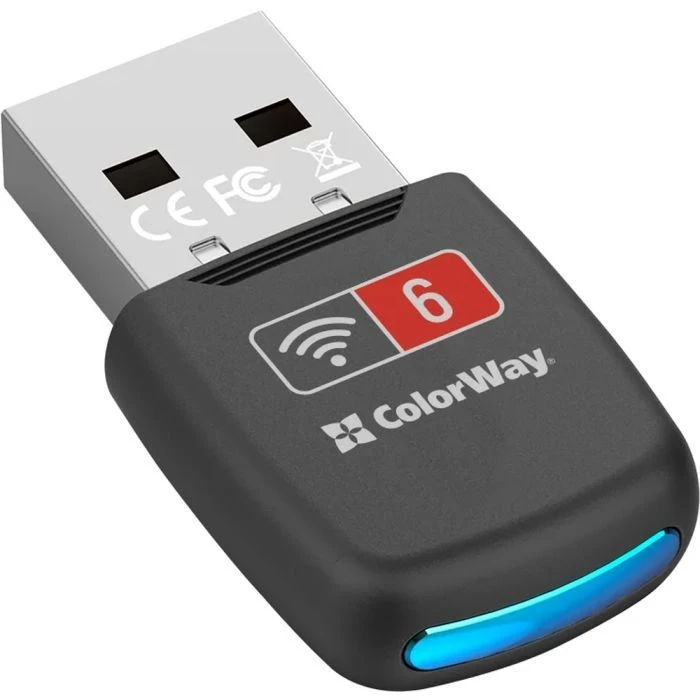 Мережева карта Wi-Fi ColorWay CW-AD-W1 (UA) Швидкість передачі даних: до 286