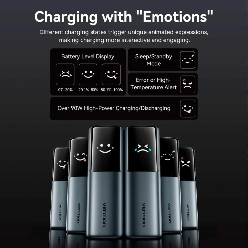 Vention 20000mAh 165W Gray (FKFH0) (UA)
