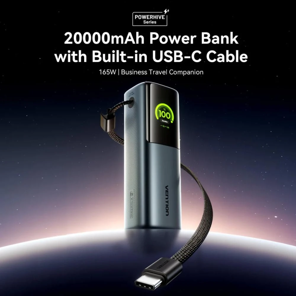 Vention 20000mAh 165W Gray (FKFH0) (UA)