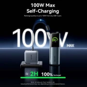 Vention 27000 mAh 200W with Built-in USB-C Gray (FKGH0) (UA)