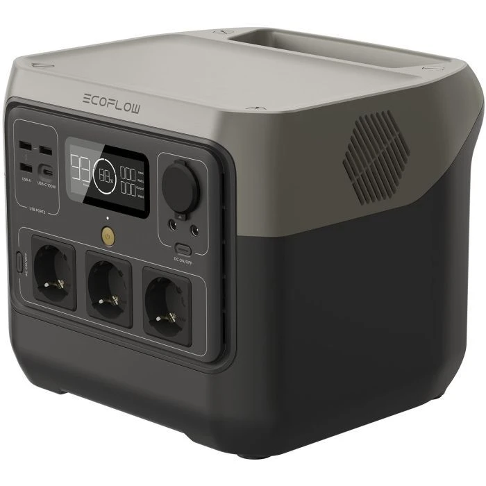 Зарядна станція EcoFlow RIVER 2 Pro (ZMR620-B-EU) (UA) Ємність акумулятора: 768 Вт*год;