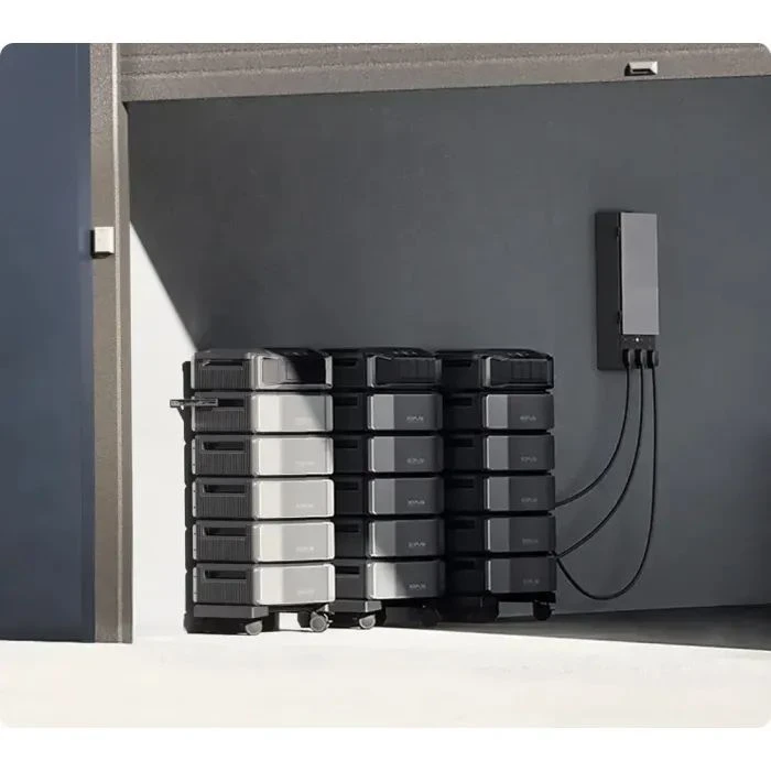 Зарядная станция EcoFlow DELTA Pro ULTRA + battery DELTA Pro ULTRA 6.9kW, 6.14kWh (EFDeltaProUltra-EU / EFDeltaProUltra-BP-US) (UA) Емкость аккумулятора: 6144 Вт*час;