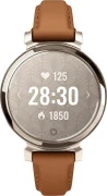 Garmin Lily 2 Classic Cream Gold with Tan Leather Band (010-02839-02/60)