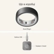 Oura Ring 4 Stealth Size 11 (JZ90-54218-11)
