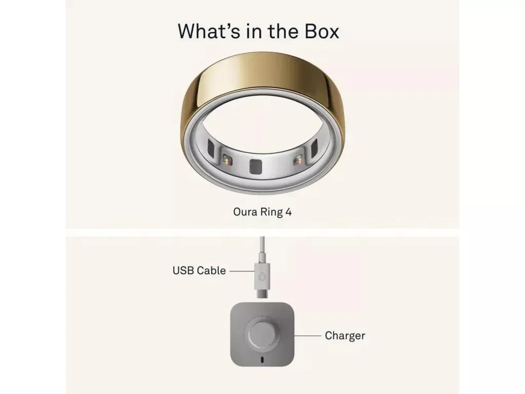Oura Ring 4 Gold Size 5 (JZ90-54216-05)