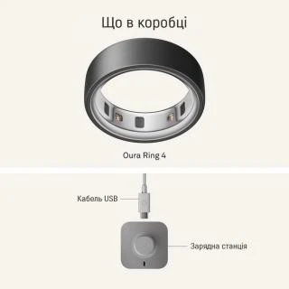 Oura Ring 4 Stealth Size 11 (JZ90-54218-11)