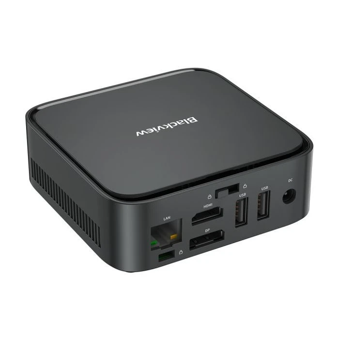 Blackview Mini PC MP50 BLACK / Ryzen5 3500U, 16, 512, K&M (MP50 R5 16GB+512GB BLACK) (UA)