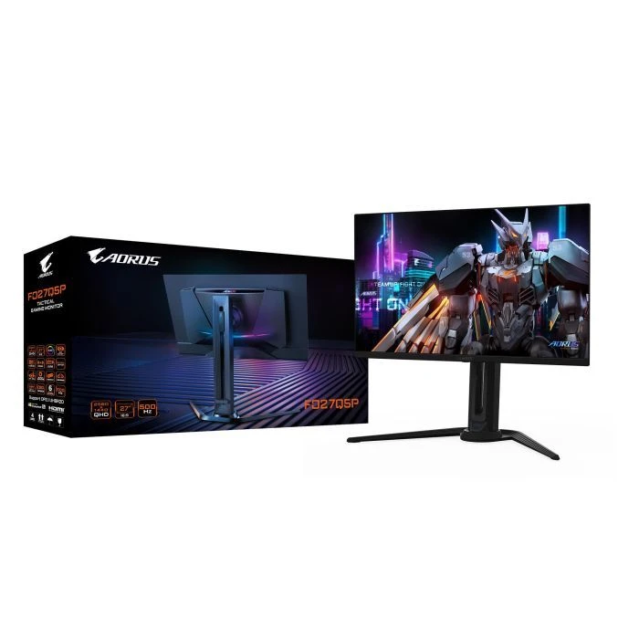 GIGABYTE AORUS FO27Q5P EK (UA) Тип монітора: Безрамковий,