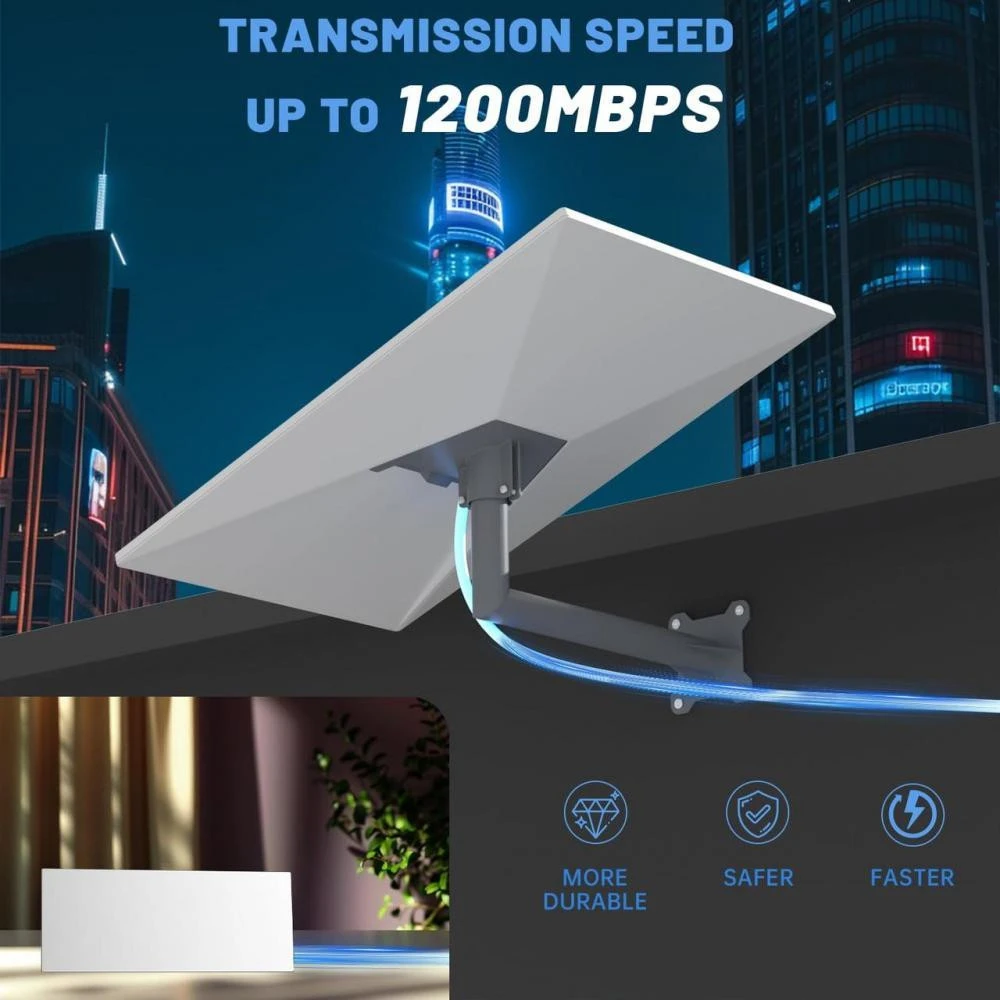 Оптоволоконний кабель Starlink Rectangular Satellite V3 50Ft