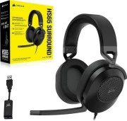 Навушники з мікрофоном Corsair HS65 Surround Carbon (CA-9011270)