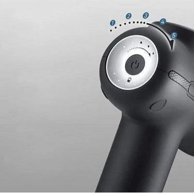 Перкусійний масажер Naipo Massage Gun (5 насадок) Black (MGG-2103)