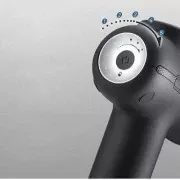 Перкусійний масажер Naipo Massage Gun (5 насадок) Black (MGG-2103)