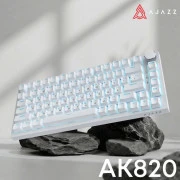 Ajazz AK820 Red Switch USB-C UA White (AK820-R-W) (UA)
