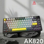 Ajazz AK820 Sea Salt Switch RGB USB-C UA Black (AK820-SS-BGY) (UA)