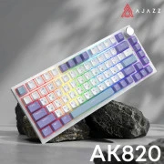 Ajazz AK820 Sea Salt Switch RGB USB-C UA White (AK820-SS-PWB) (UA)