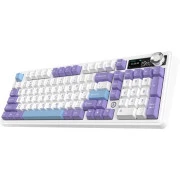 Ajazz Maillard V2 Maillard Switch Wireless/Bluetooth/USB UA Purple/White/Blue (AK980-V2-M-PWB) (UA)