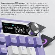 Ajazz Maillard V2 Maillard Switch Wireless/Bluetooth/USB UA Purple/White/Blue (AK980-V2-M-PWB) (UA)